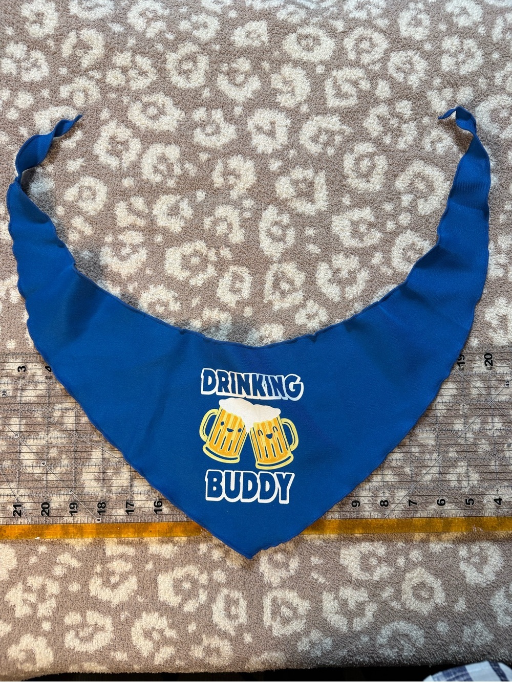Pet 'Drinking Buddy' Bandana